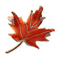 8 Pcs Maple Leaves Napkin Ring, Fall Metal Napkin Ring Holder Maple Leaves Serviette Buckle Holder Autumn Leaf Napkin Buckle for Harvest Season Thanksgiving Fall Decoration