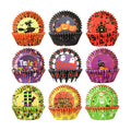 SANNIX 450pcs Halloween Cupcake Liners, Ghost Pumpkin Baking Cups Standard