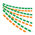 AhfuLife 60 Pcs Irish String Flags for St. Patrick's Day Party Decorations, Small Ireland Flag Bunting Banner- Double Sided for Six Nations Rugby World Cup Soccer Party Decorations (5.5×8.3 Inch -66 Ft)