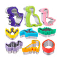 Nifogo Dinosaur Cookie Cutters 9 Pcs