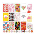 Decorably 24 Pack 4x6in Blank Valentines Cards for Adults and Kids