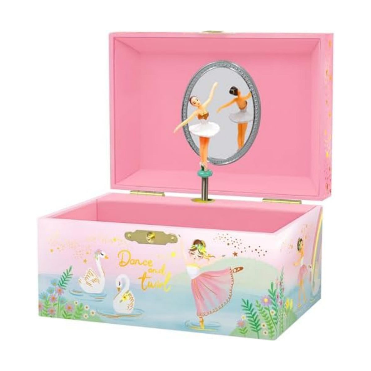 Giggle & Honey® Musical Ballerina Jewelry Box for Girls