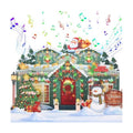 XTF2015 Christmas Greeting Cards 3D Pop Up Christmas Card