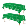 OHOME Football Party Decorations - Super Game Bowl Party Decorations 2027 - Disposable Tablecloth Plastic Table Covers for Football Game Birthday Football Parties Decor Supplies 54" X 108",2 Pack