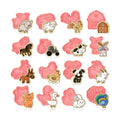 Jspupifip 16 Pack 3D Cookie Cutters Set,Stamps DIY Press Molds Farm Animal
