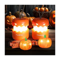 EverBrite Halloween Pumpkin Lantern and Headlamp Set (2 Pack of Each)