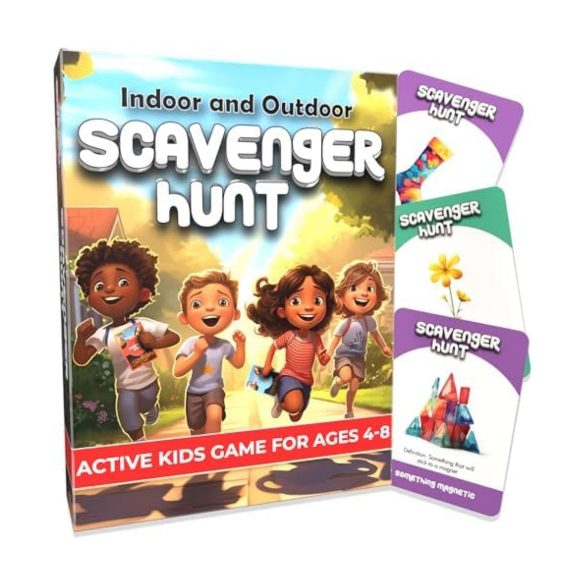 Gotrovo Active Kids Scavenger Hunt Game - Ages 4-8