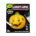Crayola Light-Ups - Jack-O-Lantern, Reusable Light Up Pumpkin Toy, Halloween Craft, Cute Glow in The Dark Decor & Night Light, Halloween Toy, Ages 4, 5, 6