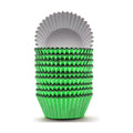 200 Pcs Green Foil Cupcake Liners Standard Baking Cups Muffin Paper Cases