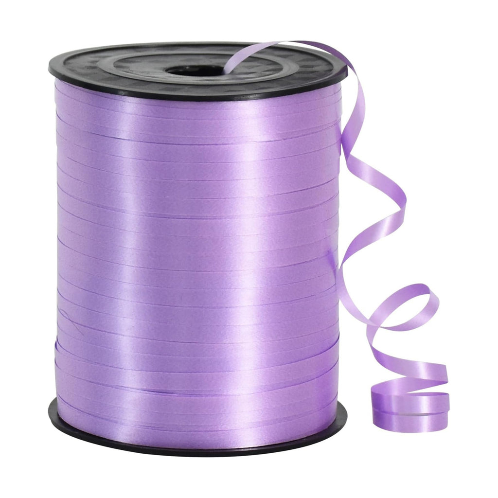 TONIFUL 500 Yards Curling Ribbon-Balloon Ribbon-Balloon String for Art&Craft Decor,Gift Wrapping,Ribbons and Bows for Wedding Christmas New Year Birthday Gifts Graduation Supplies (Light Purple)