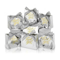 100 Pack Small Thank You Gift Bags, Party Favor Bag with Bow Ribbon