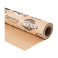 Ulmasinn Vintage Sports Car Wrapping Paper Roll, Kraft Gift Wrap with Retro Racing Car Design, 17 Inch x 33 Feet, Birthday Wrapping Paper for Boys, Men, Car Lovers, Father's Day, Racing Party Gifts