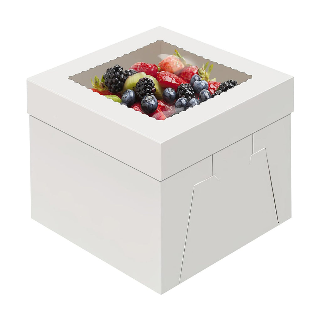 WINKIO Cake Boxes 12 inch, Cake Carrier Holder, Storage Transport Container