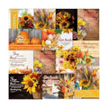 WorldBazaar Thanksgiving Greeting Cards with Scripture 24 Pcs Fall Religious Cards with Bible Verses Floral Thanksgiving Card Bulk Envelopes Assortment