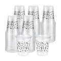 Funnymoom 60 Pack Music Notes Plastic Cups for Party Decorations, 12 oz