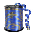 TONIFUL Curling Ribbon-Blue Gold Balloon Curling Ribbons-250 Yards Balloon String for DIY Decor,Gift Wrapping,Ribbons and Bows for Christmas New Year Birthday Gifts Graduation Supplies