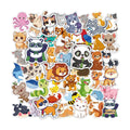 Back to School Supplies - 100 PCS Water Bottle Stickers for Kids,Cute Animal Aesthetic Sticker Pack - Vinyl Kawaii Stickers for Girls Boy Classroom Prizes,Party Favors for Scrapbook, Laptops, Journal