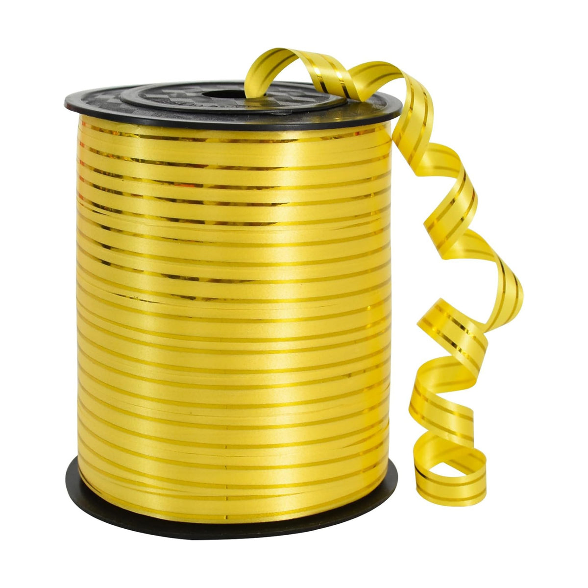 TONIFUL Curling Ribbon-Gold Gold Balloon Curling Ribbons-250 Yards Balloon String for DIY Decor,Gift Wrapping,Ribbons and Bows for Christmas New Year Birthday Gifts Graduation Supplies