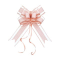 WEWILUCK Pink Bows for Gift Wrapping, Large Pull Bows for Present, Baskets