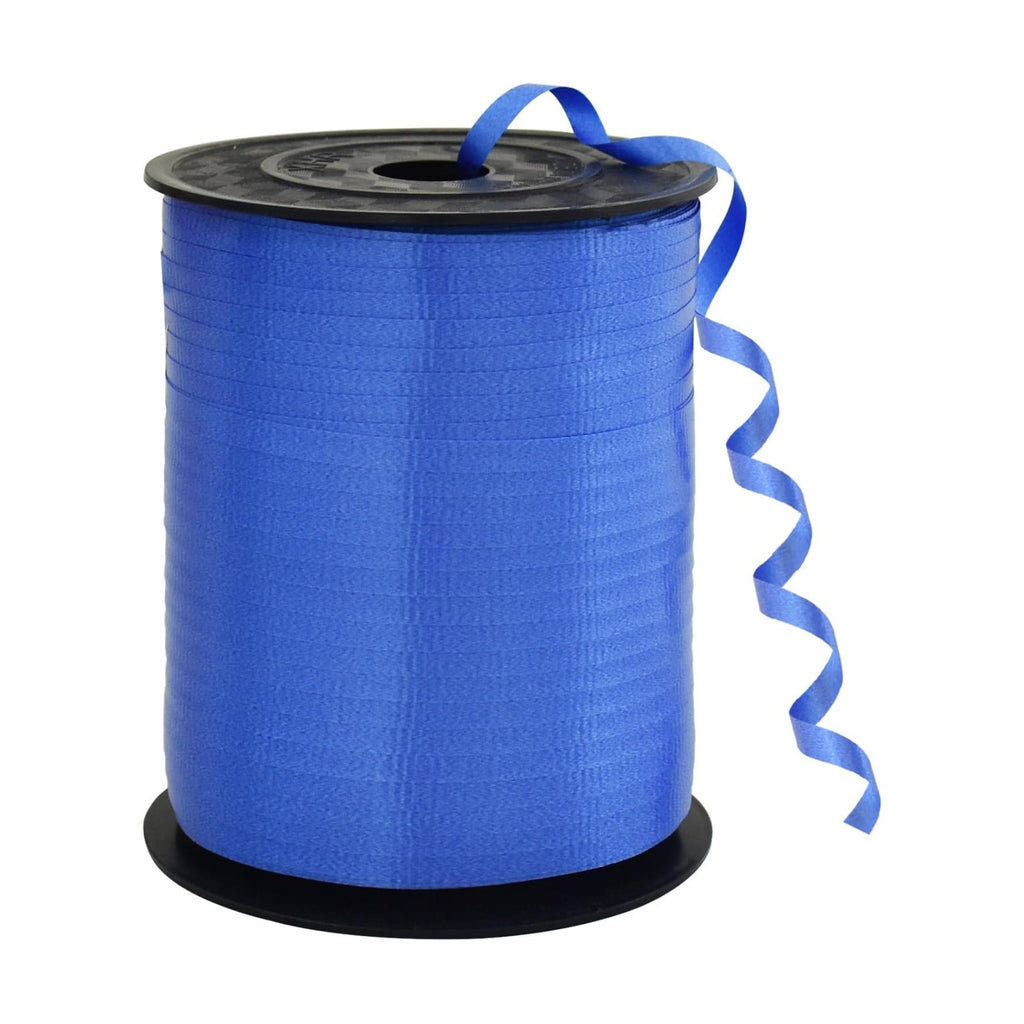 BEISHIDA 500 Yards Matte Dark Blue Ribbon Curling Crimped Ribbon Balloon String Ribbons for Gift Wrapping Ribbon for Birthday Party Festival Art Craft Decor Florist Flowers Decoration