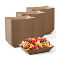JOLLY CHEF 2lb Paper Food Tray 1000 Pack Disposable Paper Boat Serving Boat