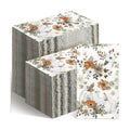 Seajan 200 Pcs Fall Disposable Hand Towels for Bathroom Paper Guest Napkins