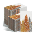 Seajan 200 Pcs Fall Tree Disposable Hand Towels Paper Guest Napkins