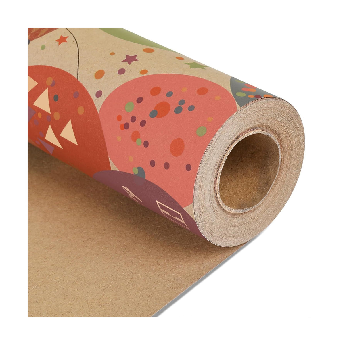 NESCCI Birthday Wrapping Paper,Gift Wrapping Paper Roll-17 inch X 32.8 Feet
