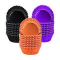 SANNIX 450Pcs Halloween Foil Cupcake Liners Muffin Liners Baking Cups