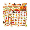 JOYIN 30-Player Thanksgiving Bingo Game Cards for Kids & Family Activities, School Classroom Party Games, Autumn Holiday Favors Supplies