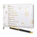 Ctosree 2026 Retirement Guest Book with Signature Pen, Firework