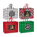 Heetobcos 8 Pack 17" Extra Large Christmas Gift Bags with Handles