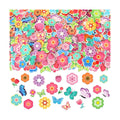 600Pcs Flower Foam Stickers Spring Butterfly Adhesive Stickers