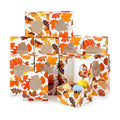 24 Pcs Fall Treat Box with Window Cookie Bakery Candy Gift Box, Autumn
