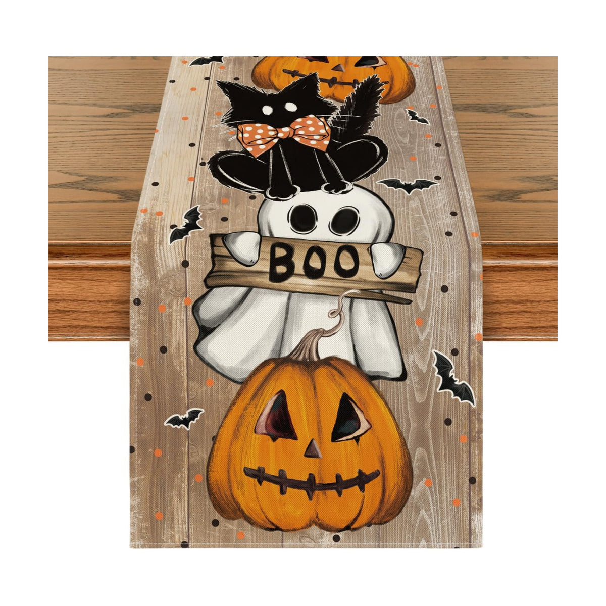 Artoid Mode 210 GSM Halloween Table Runner Home Party Decor 13x72 Inch