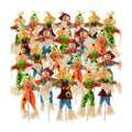 24 PCS Halloween Scarecrow Decorations, Scarecrows Fall Decor