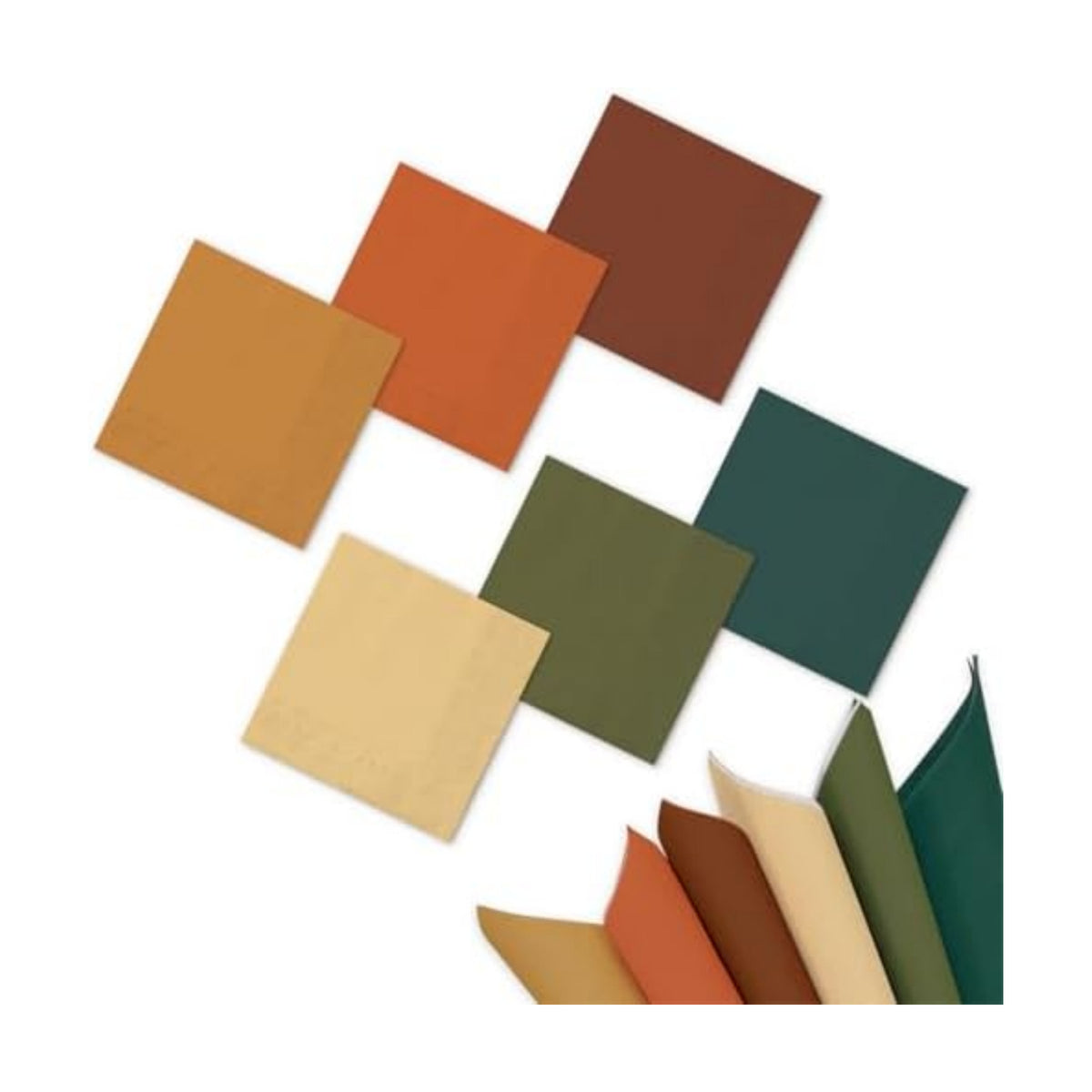 Whaline 120 Pack Fall Cocktail Napkins Disposable Paper Beverage Napkins