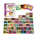 gisgfim 100 PCS Memory Matching Game Famous Paintings Concentration Memory Card for Adults Learning Educational Game A Fun & Fast Artworks Theme Matching Games