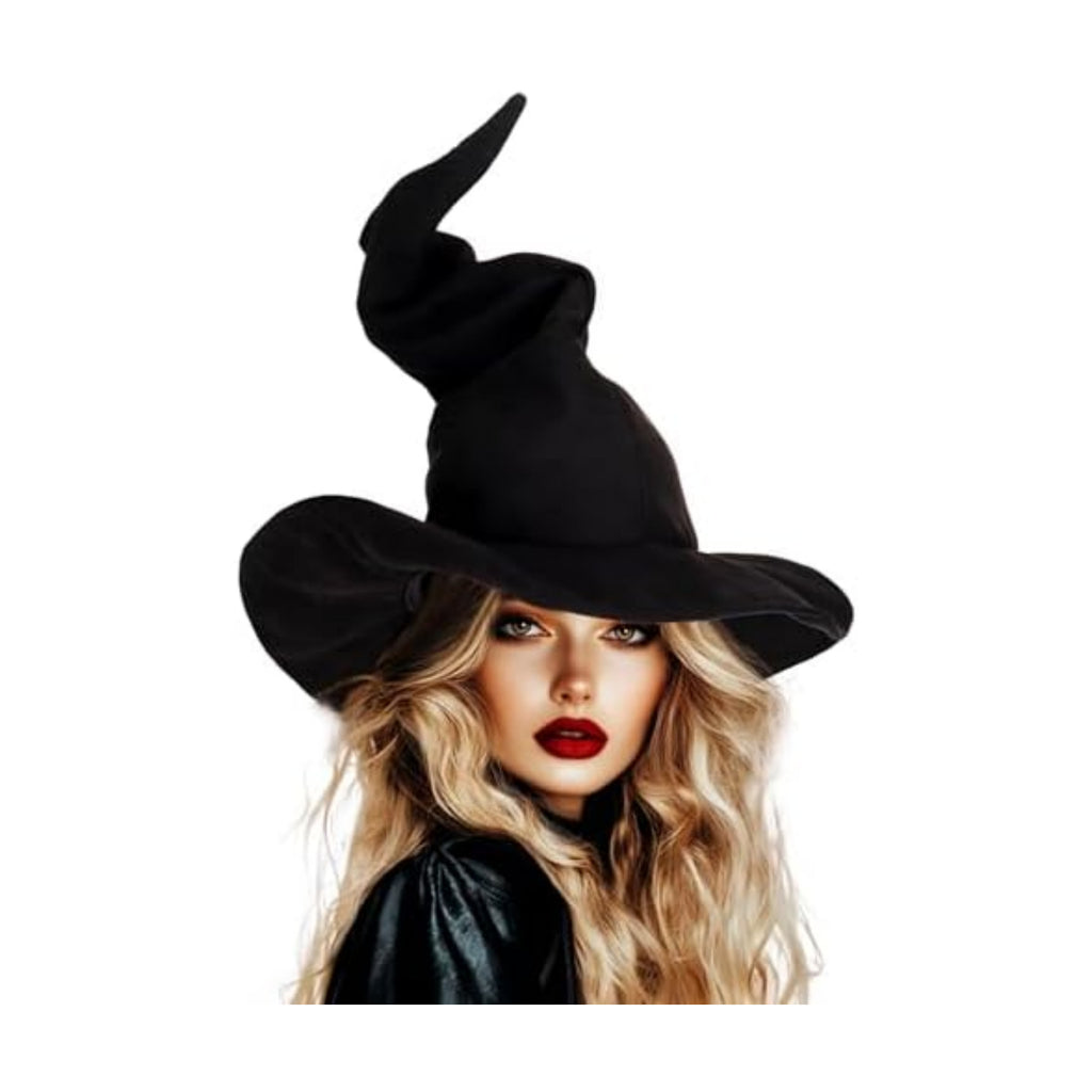 Ibeauti Wizard Hat for Adult Halloween Costume Witch Hat Cosplay Accessory