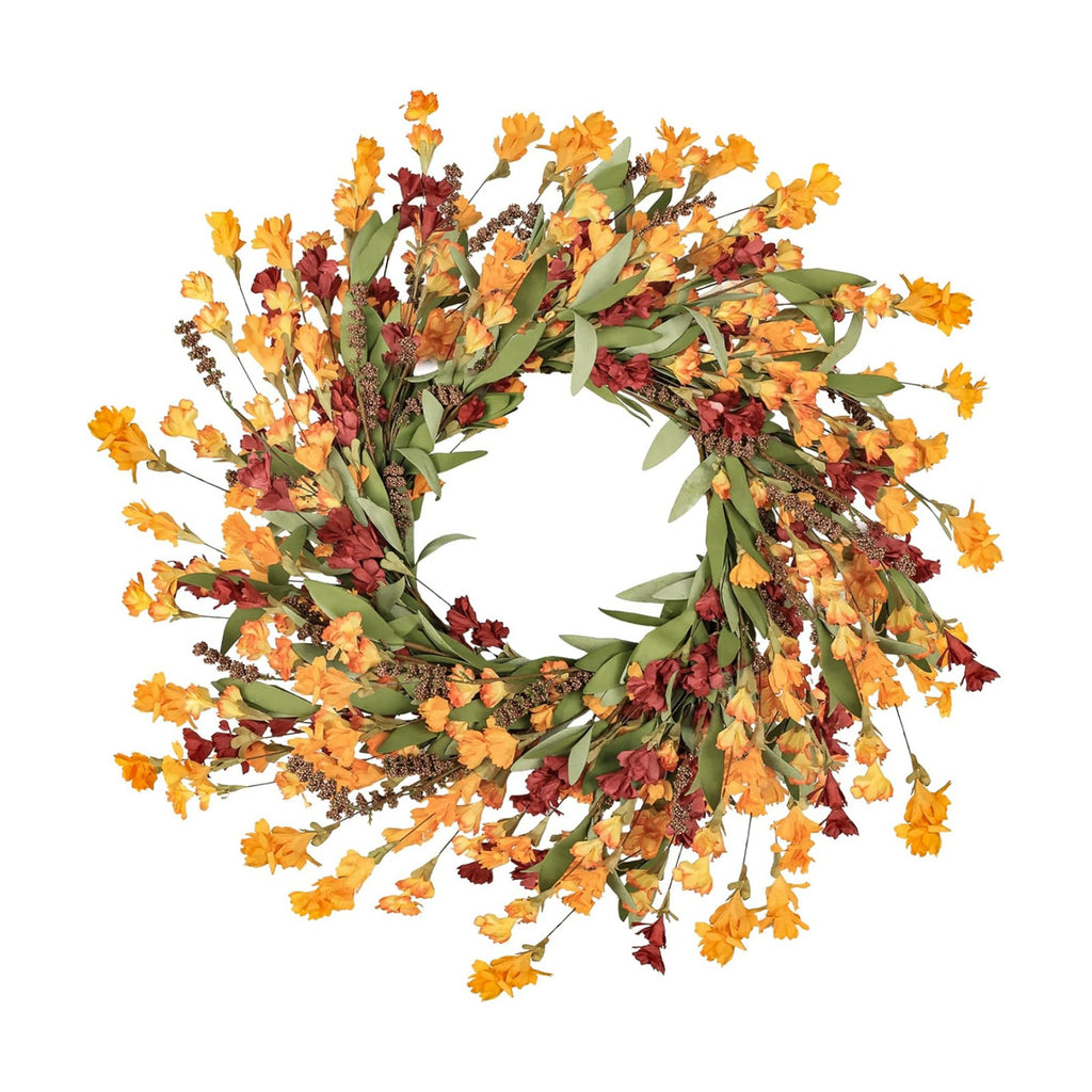 Artgar Fall Wreath, 24 Inch Fall Wreaths for Front Door