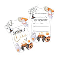 Halloween 1st Birthday Invitations Ghost Spooky One First Birthday Invitations Set of 20 Invites with Envelopes for 1st Birthday