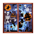 10 Sheets Halloween Window Stickers Window Clings for Halloween Party