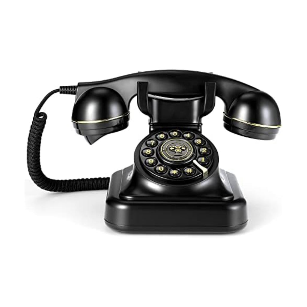Audio Guest Book Wedding Phone, Audio Guestbook,Record Audio Messages with GuestBook, Guestbook Alternative for Wedding, Birthday Party, Baby Shower, Anniversary, Engagement (Black)