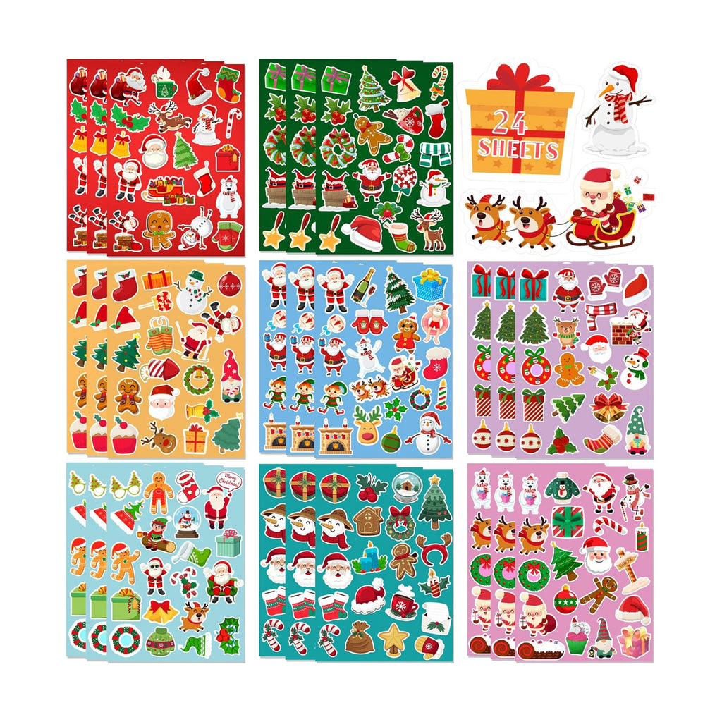 Christmas Stickers, Stocking Stuffers for Kids,Christmas Gift for Grandkids