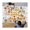 BCCSNNM Thanksgiving Giant Coloring Poster, 31.5 x 72 Inch