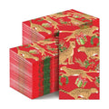 Seajan 200 Pcs ChristmasLeopard Disposable Hand Towels for Bathroom