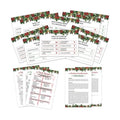 Christmas Games For Families, Christmas Friendly Feud Game, Holiday Games For Adults Large Group Party, Christmas Party Games, Christmas Trivia Card Games - a003