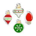 JOB JOL Christmas Ornaments Cookie Cutters 4 PCS, 4'', 4.25''