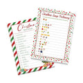 COCHIE 30 Players Christmas Party Games for Adults Family Office Large Groups, Xmas Parties Songs Pictionary Game, Riddle Game, Word Scramble Games with Answer Key (Christmas Tree)