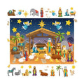 MiniInflat 35 Pcs Nativity Felt Story Board 3.4FT Christmas Wall Decor Set